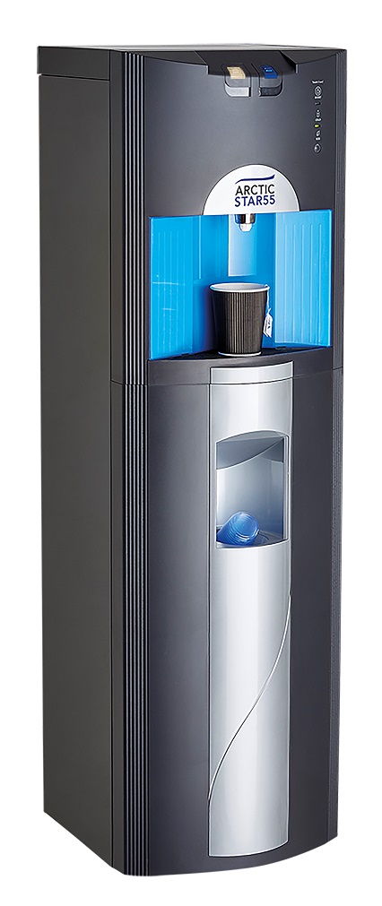 Arctic Star 55 floorstanding ambient and cold water cooler pou